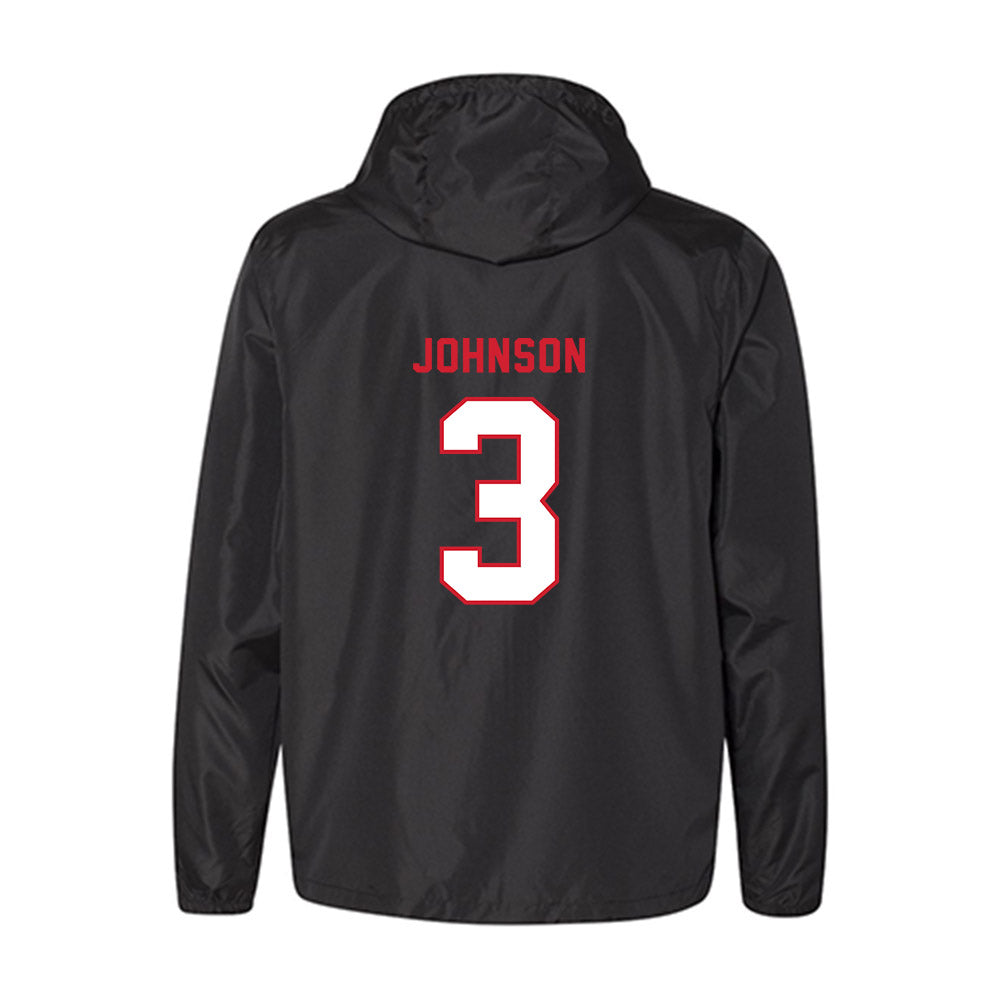 Louisiana - NCAA Football : Micah Johnson - Windbreaker-1