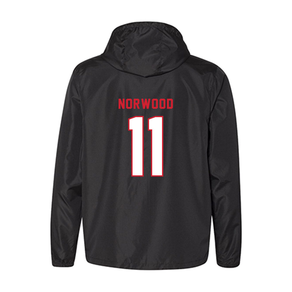 Louisiana - NCAA Softball : Mia Norwood - Windbreaker-1