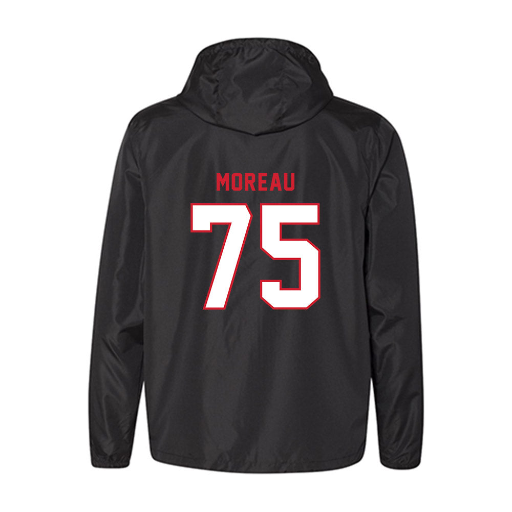Louisiana - NCAA Football : Kaden Moreau - Windbreaker