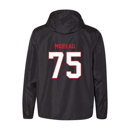 Louisiana - NCAA Football : Kaden Moreau - Windbreaker