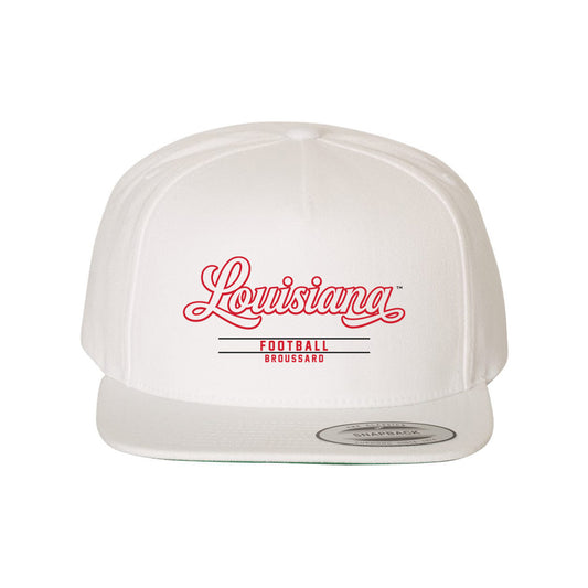 Louisiana - NCAA Football : Matthew Broussard - Snapback Hat