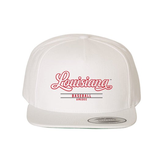 Louisiana - NCAA Baseball : Lee Amedee - Snapback Hat