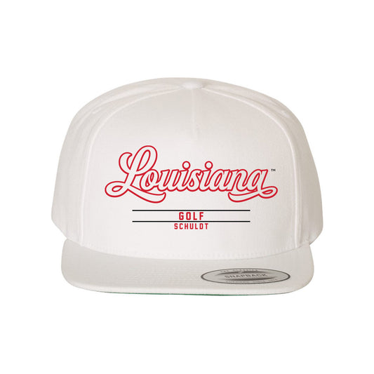 Louisiana - NCAA Men's Golf : Nathan Schuldt - Snapback Hat-0