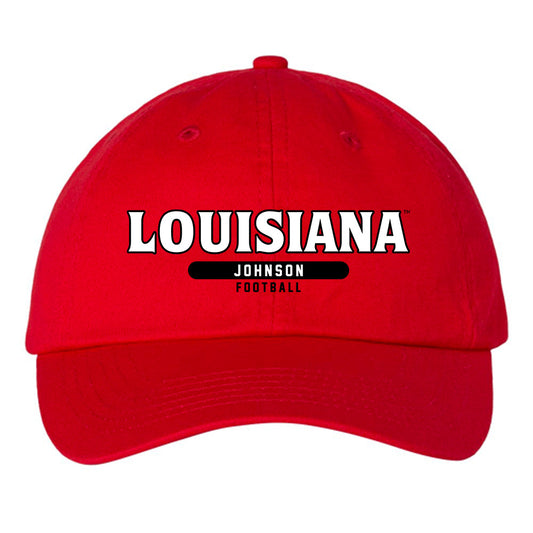 Louisiana - NCAA Football : Jaydon Johnson - Dad Hat