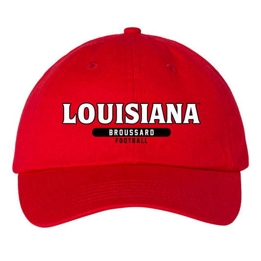 Louisiana - NCAA Football : Matthew Broussard - Dad Hat
