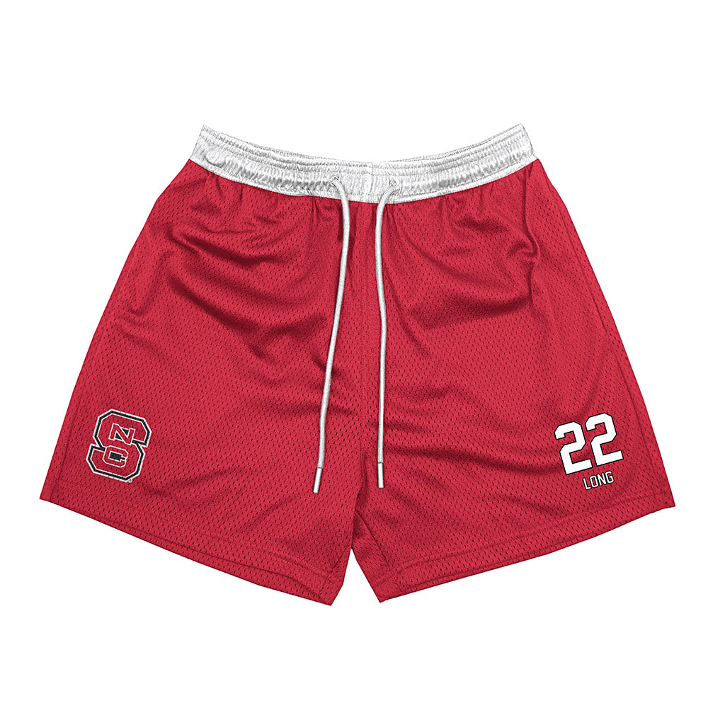 NC State - NCAA Women's Volleyball : Eva Long - Shorts-0