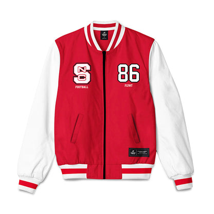 NC State - NCAA Football : Ian Flynt - Bomber Jacket-0
