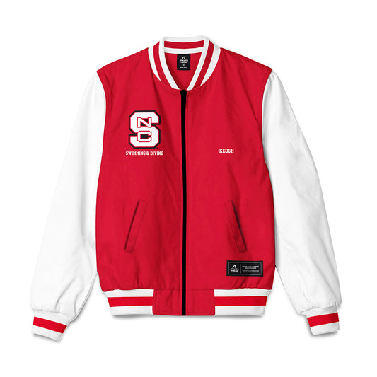 NC State - NCAA Men's Swimming & Diving : Gavin Keogh - Bomber Jacket-0