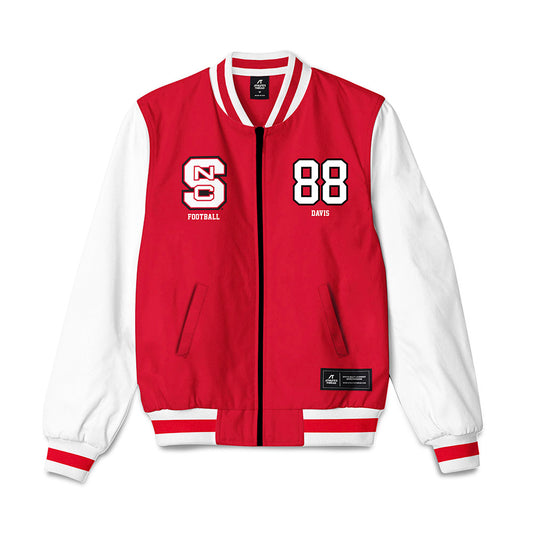 NC State - NCAA Football : Lamaris Davis - Bomber Jacket-0