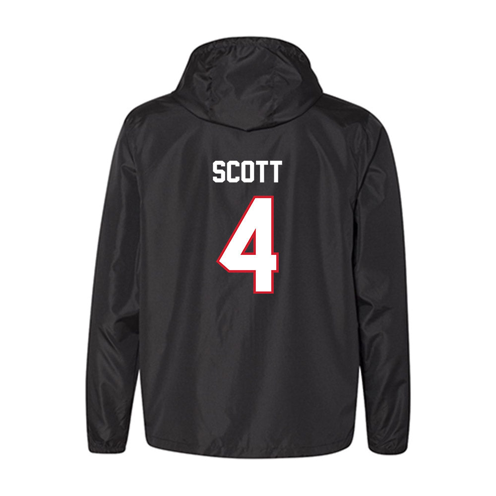 NC State - NCAA Football : Jayden Scott - Windbreaker-1