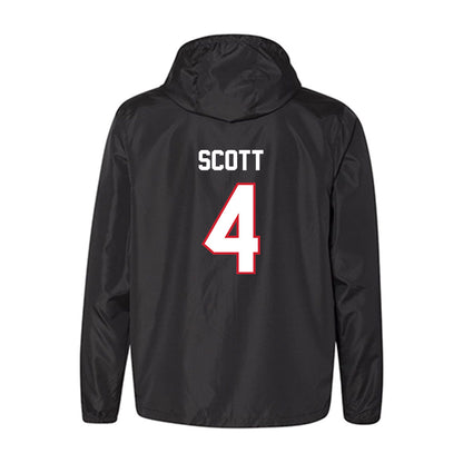 NC State - NCAA Football : Jayden Scott - Windbreaker-1