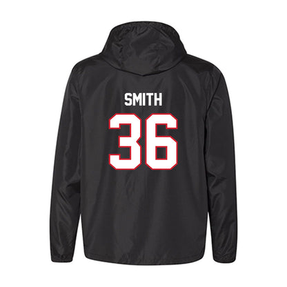 NC State - NCAA Baseball : Jacob Smith - Windbreaker-1