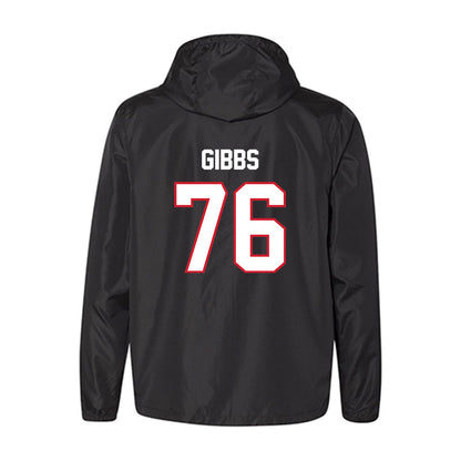 NC State - NCAA Football : Michael Gibbs - Windbreaker-1