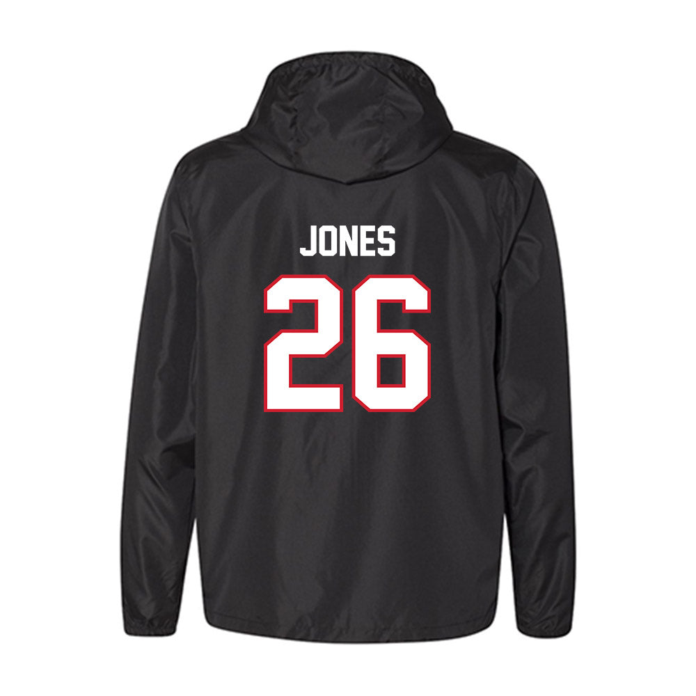 NC State - NCAA Football : Isiah Jones - Windbreaker-1