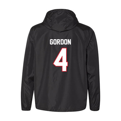 NC State - NCAA Men's Soccer : Joshua Gordon - Windbreaker-1