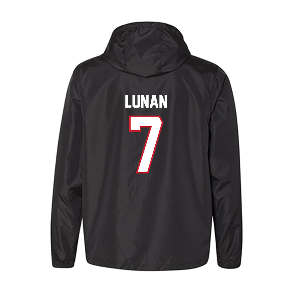 NC State - NCAA Women's Basketball : Kyshe Lunan - Windbreaker-1