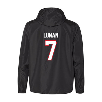 NC State - NCAA Women's Basketball : Kyshe Lunan - Windbreaker-1