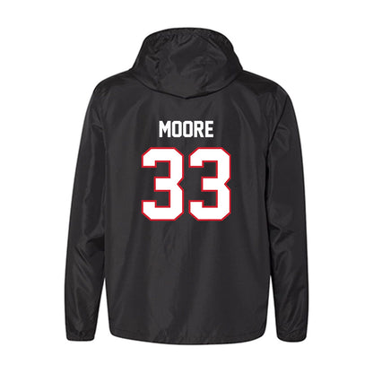NC State - NCAA Football : Zykir Moore - Windbreaker-1