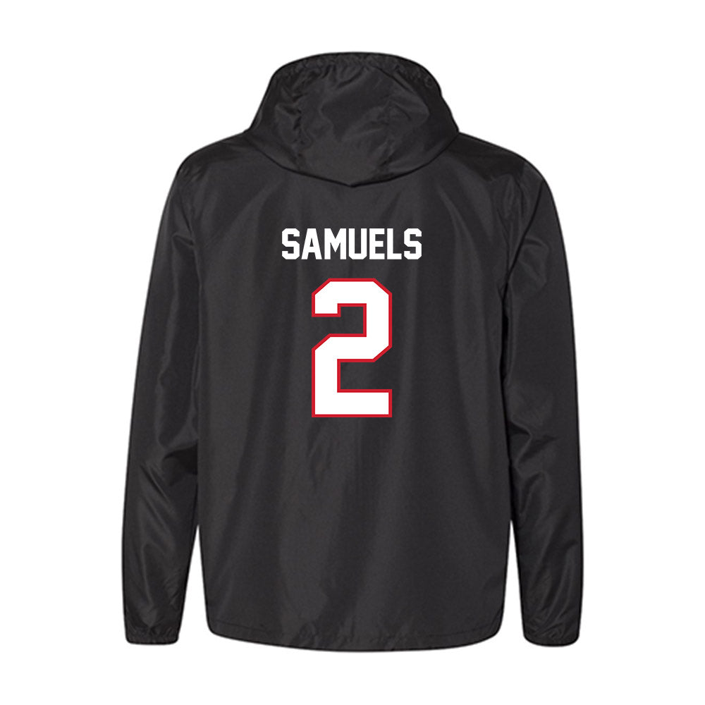 NC State - NCAA Women's Basketball : Qadence Samuels - Windbreaker-1