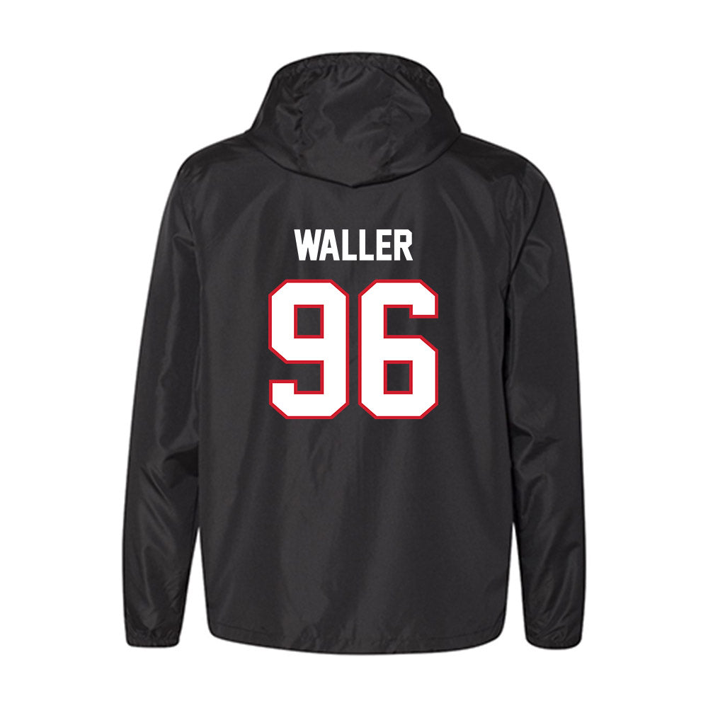 NC State - NCAA Football : Jackson Waller - Windbreaker-1