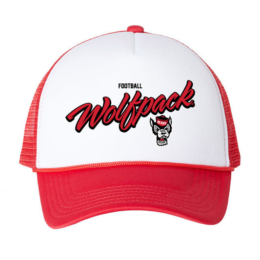 NC State - NCAA Football : Jonathan Paylor - Trucker Hat-0