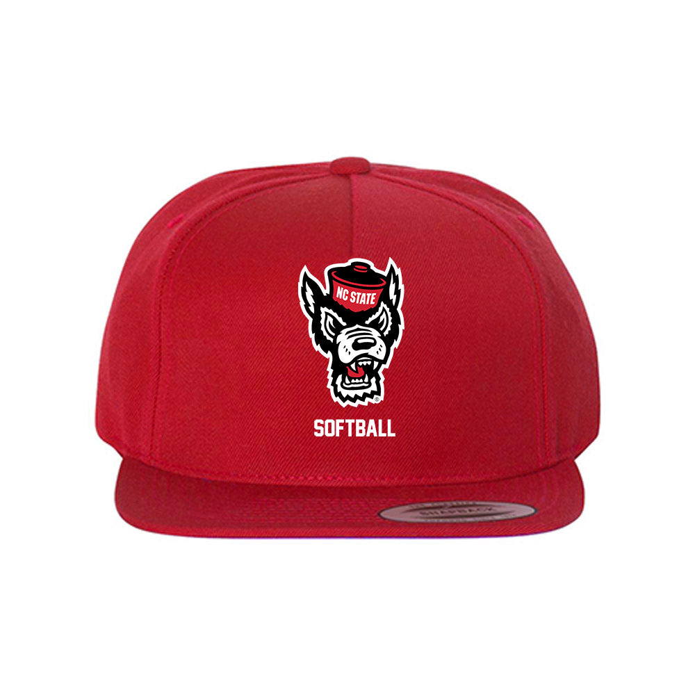 NC State - NCAA Softball : Kadie Becker - Snapback Hat-0