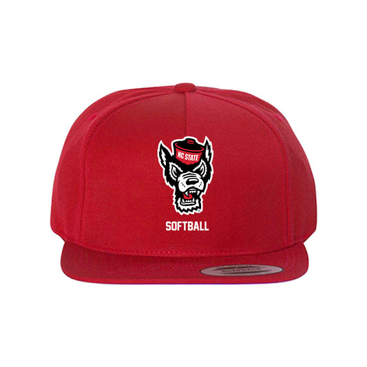 NC State - NCAA Softball : Kadie Becker - Snapback Hat-0