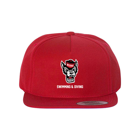 NC State - NCAA Men's Swimming & Diving : Simon Bermudez Santa Maria - Snapback Hat