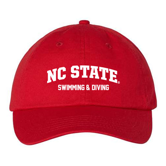 NC State - NCAA Men's Swimming & Diving : Landon D'Ariano - Dad Hat-0