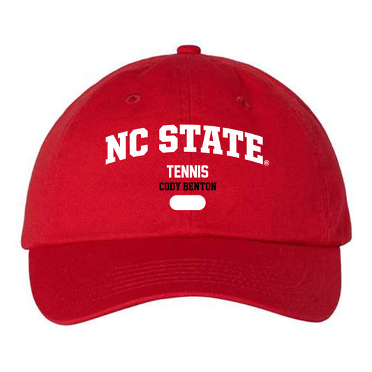 NC State - NCAA Men's Tennis : Cody Benton - Dad Hat-0