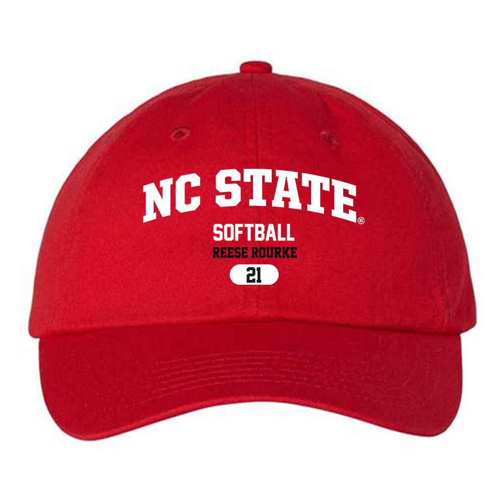NC State - NCAA Softball : Reese Rourke - Dad Hat-0