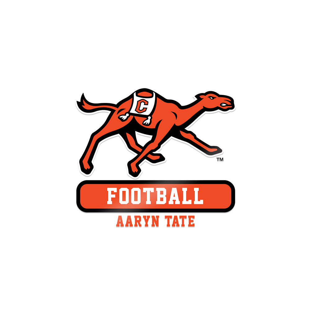 Campbell - NCAA Football : Aaryn Tate - Sticker-0