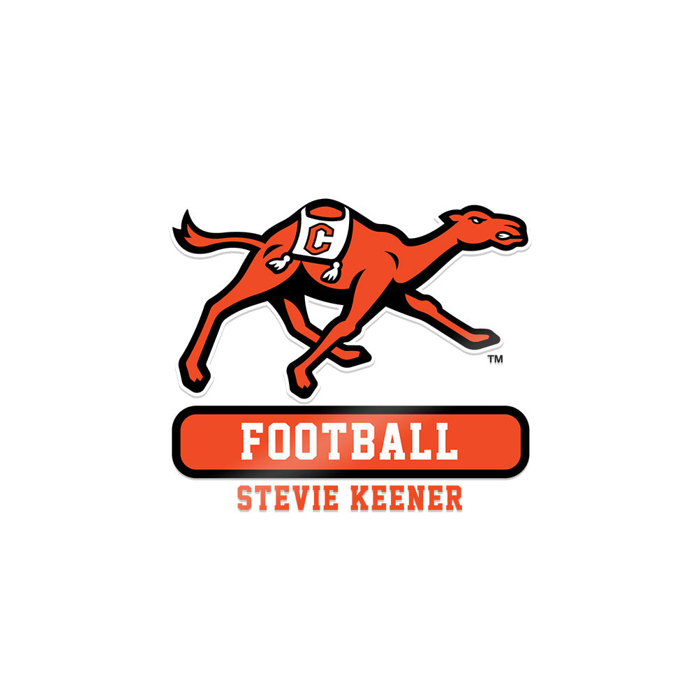Campbell - NCAA Football : Stevie Keener - Sticker-0