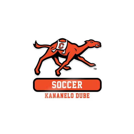 Campbell - NCAA Men's Soccer : Kananelo Dube - Sticker-0