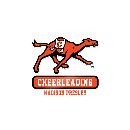 Campbell - NCAA Cheerleading : Madison Presley - Sticker-0