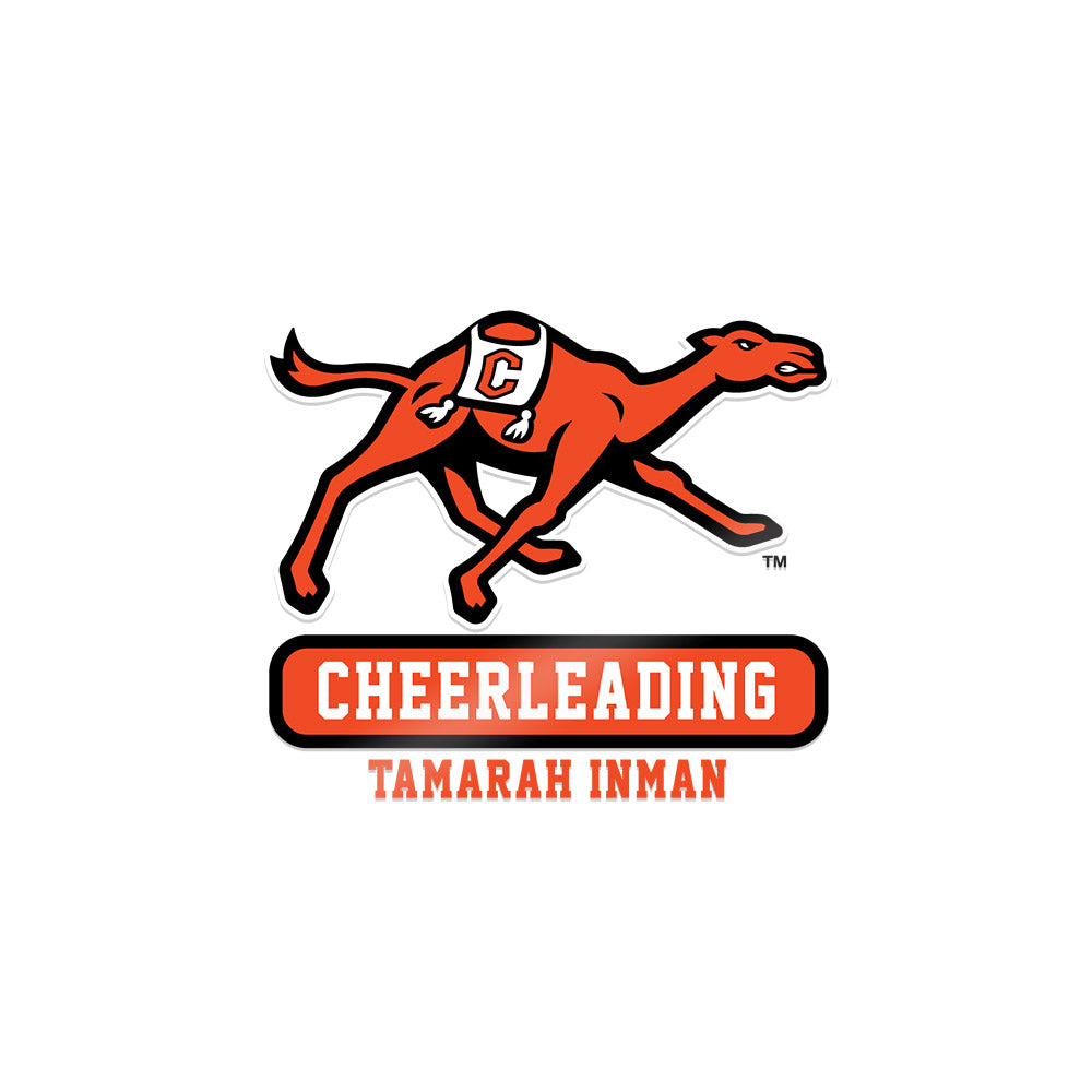 Campbell - NCAA Cheerleading : Tamarah Inman - Sticker-0