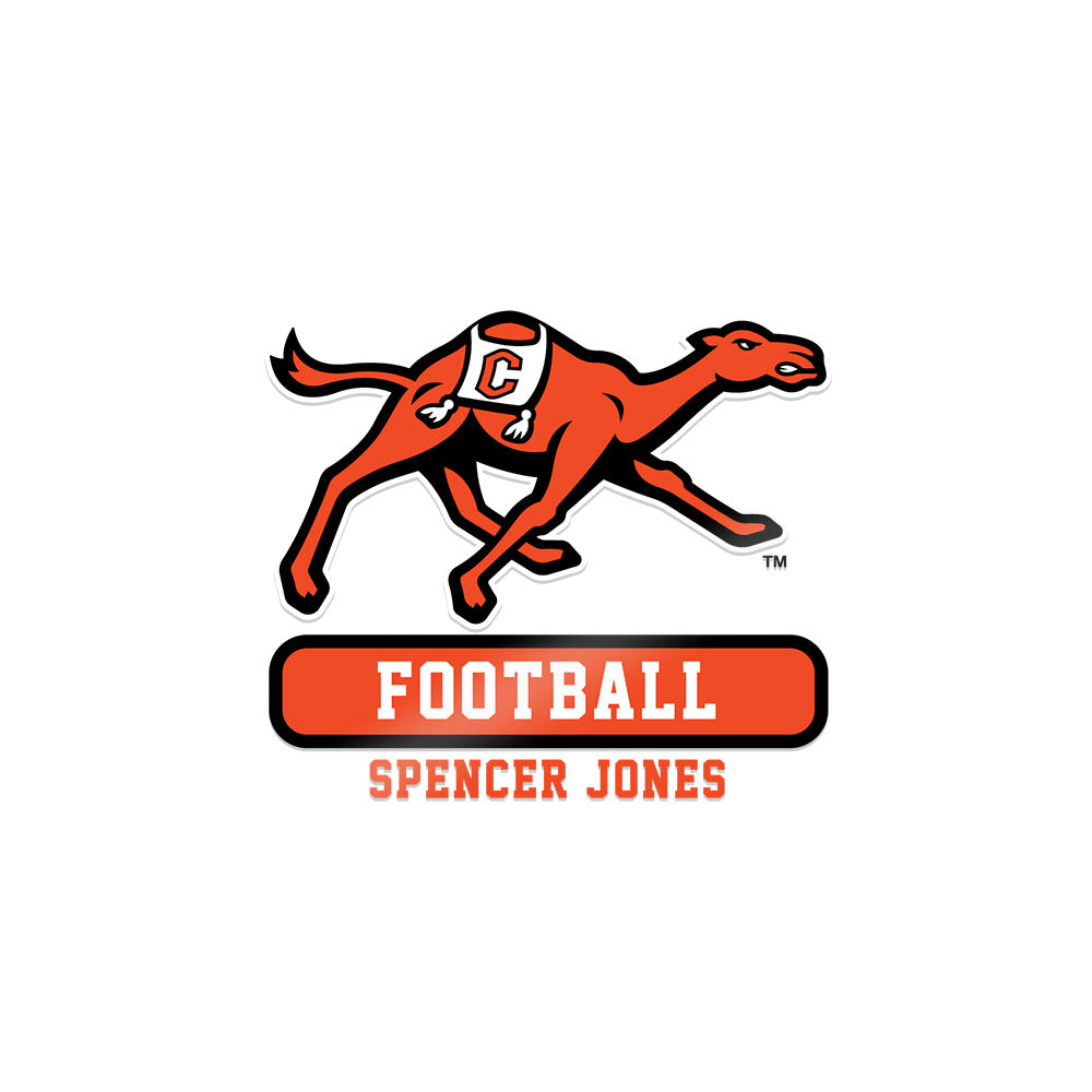 Campbell - NCAA Football : Spencer Jones - Sticker-0