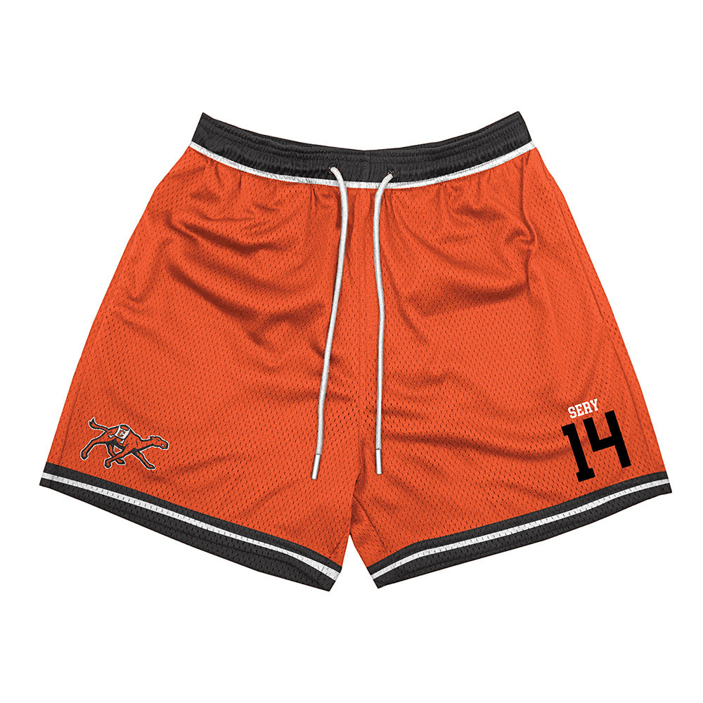 Campbell - NCAA Men's Soccer : Sam Sery - Shorts-0