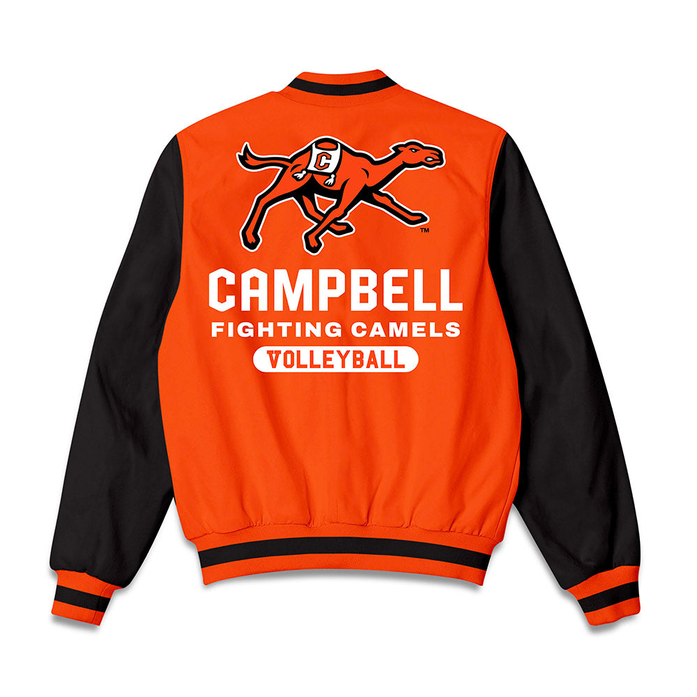 Campbell - NCAA Women's Volleyball : Breanna McMillan - Bomber Jacket-1