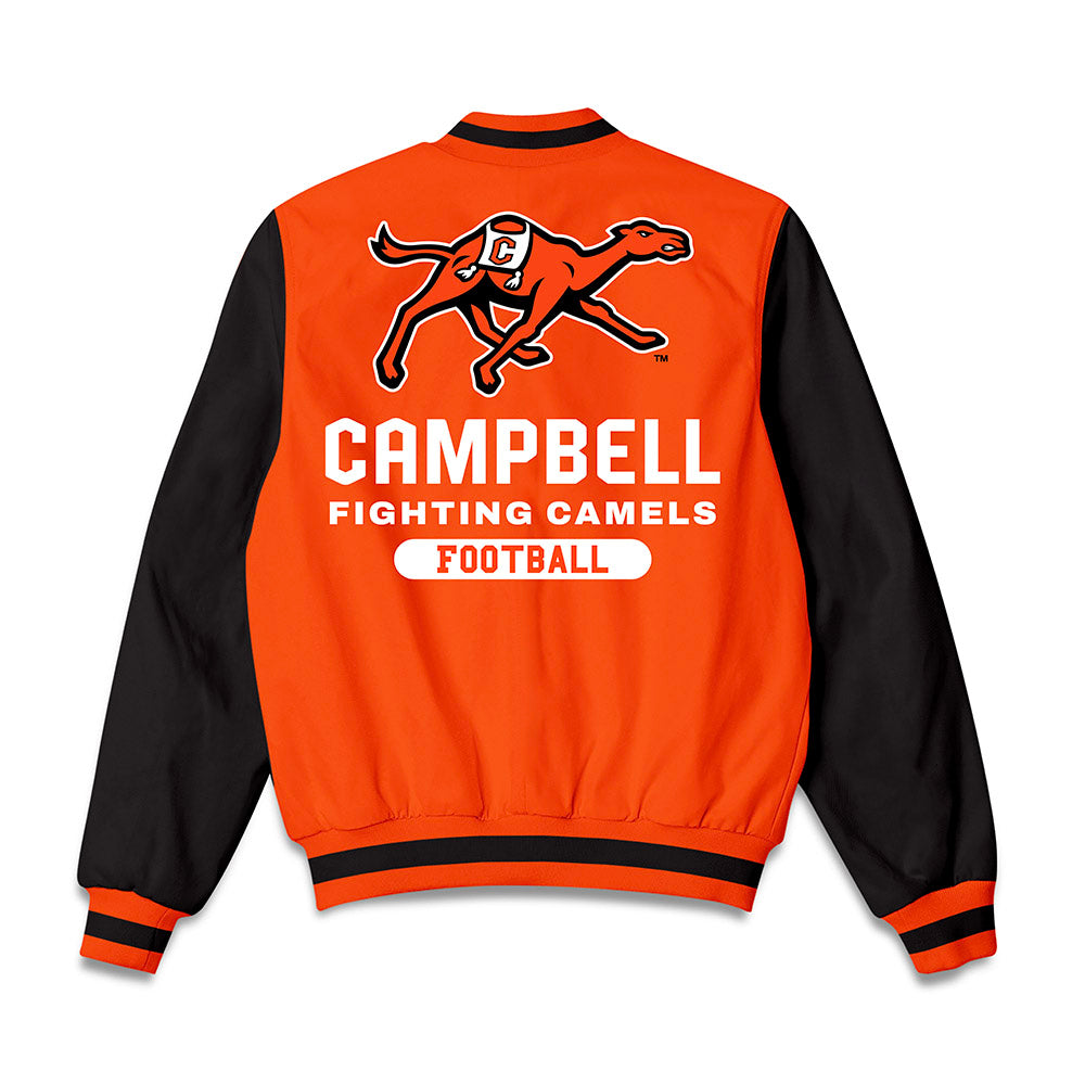 Campbell - NCAA Football : Christian Schliemann - Bomber Jacket-1