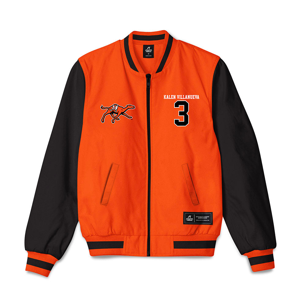 Campbell - NCAA Football : Kalen Villanueva - Bomber Jacket-0