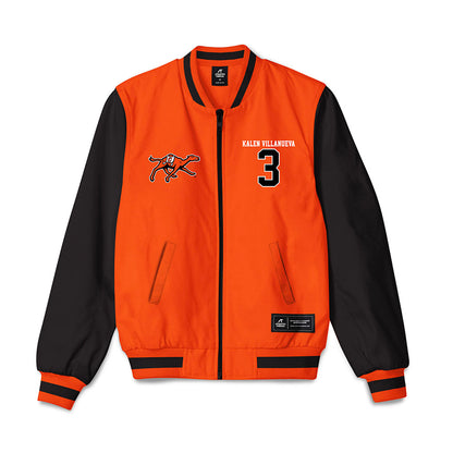 Campbell - NCAA Football : Kalen Villanueva - Bomber Jacket-0