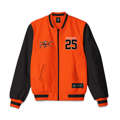 Campbell - NCAA Football : Kyle Scott - Bomber Jacket-0