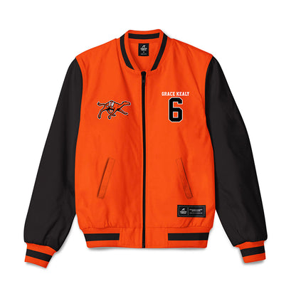 Campbell - NCAA Softball : Grace Kealy - Bomber Jacket-0