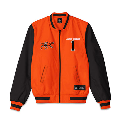 Campbell - NCAA Women's Volleyball : Lauren Wheeler - Bomber Jacket-0