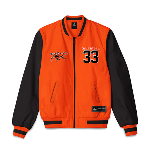 Campbell - NCAA Football : Charlie Battaglia - Bomber Jacket-0