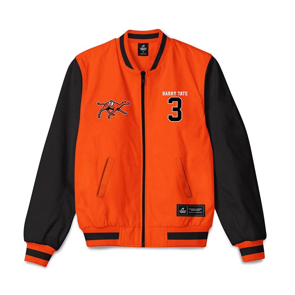 Campbell - NCAA Football : Barry Tate - Bomber Jacket-0