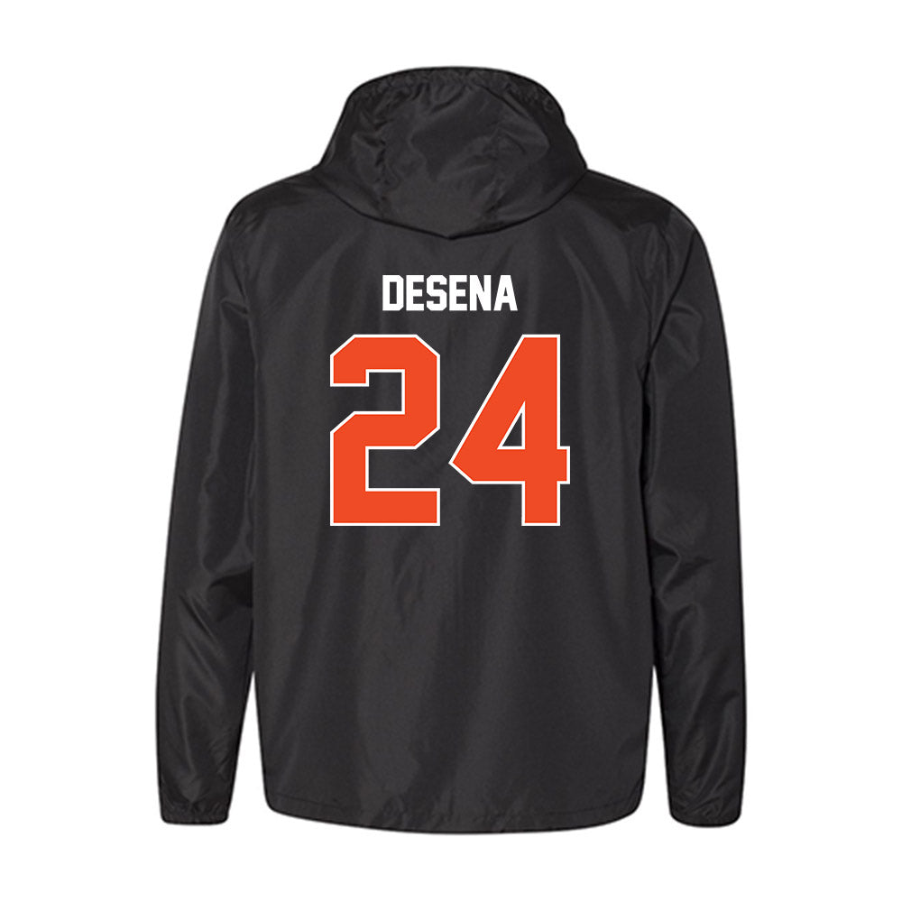 Campbell - NCAA Softball : Amber Desena - Windbreaker-1