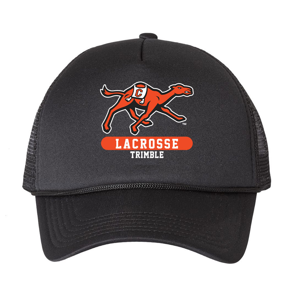 Campbell - NCAA Women's Lacrosse : Eva Trimble - Trucker Hat-0