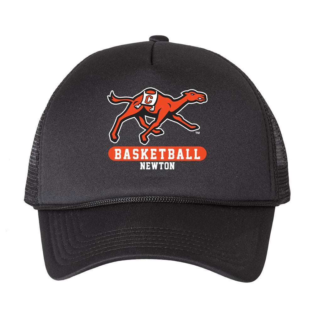 Campbell - NCAA Men's Basketball : Muneer Newton - Trucker Hat-0